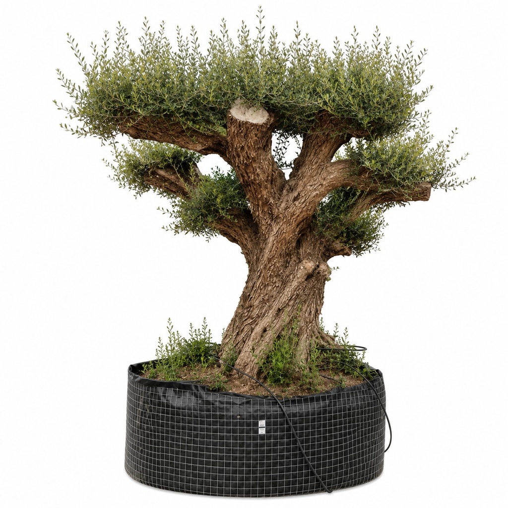 [OPR15GE] OPR15 - Olea Europaea Pompón ejemplar cent. REF 15 Malla Metálica (GENERIC)